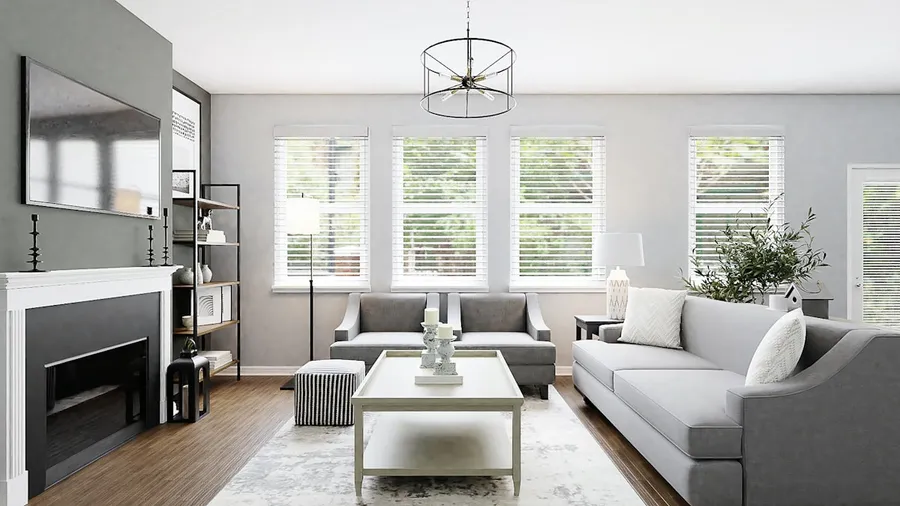 Intérieur lumineux — faux plafonds